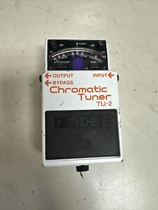 Boss TU-2 Chromatic Stage Tuner Guitar Effect Pedal