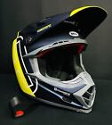 Bell Moto-9 Flex Husqvarna Gotland Helmet w/ Bag and Goggles *Limited Ed Helmet*