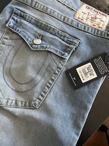 True Religion Jeans Ricky Straight Jean Flap Pocket 46x34