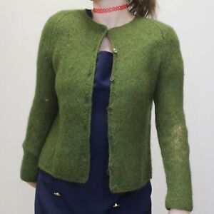 Vintage 50s Mohair Blend Cardigan by Tam-Italia
