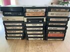 Lot of 24 Country Bluegrass 8 Track Tapes - Untested Cash Jones Merle Twitty