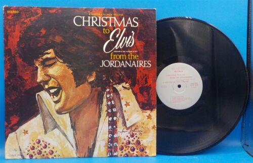 Jordanaires LP Christmas To Elvis From The Jordanaires BX8A
