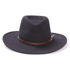 STETSON Unisex Bozeman Felt Outdoor Hat w/ Pinch Front Crown -All Colors & Sizes