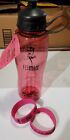 FitMiss water bottle and 2 Wristbands. Pink. NWT. Bsn bpi cellucor musclepharm