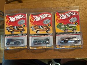 2007 2009 Hot Wheels Neo Classics Red lines Lot Of 3