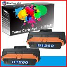 2-Pack Dell 1260 Toner Cartridge Used For B1260dn B1260 B1265dnf Printer