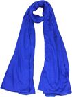 Classy Solid Color Jersey Hijab Lightweight Soft Muslim Head Scarf Long Scarf.