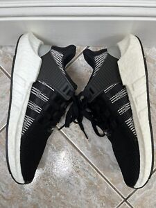 Size 8 - adidas EQT Support 93/17 Core Black 2017 - BY9509