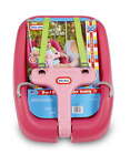 Little Tikes 2-in-1 Snug and Secure Swing, High Back Swing, Magenta