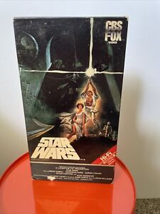 New ListingStar Wars RARE vintage Vhs 1977/1983 A New Hope Stereo Mono Red Tag