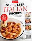 Americas Test Kitchen Step By Step Italian Recipes over 750 full color photos