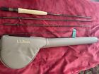 NEW LL BEAN QUEST FLY ROD 9' 6 WEIGHT 4 PIECE FLY ROD/CASE ONLY