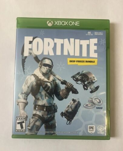 Fortnite: Deep Freeze Bundle - (Xbox One, 2018) *Great Condition* FREE SHIPPING!