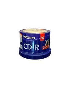 Memorex CD-R 50 Pack 52X 700Mb 80 Min Brand New Factory Sealed Discs.