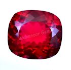 51.00 Ct Natural Blood Red Mozambique Ruby Cushion CERTIFIED Flawless Gemstone