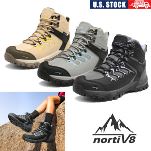NORTIV 8 Women Ankle High Waterproof Hiking Boots Outdoor Trekking Boots