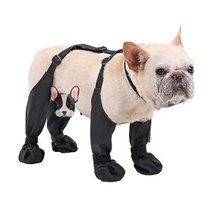 Dog Boot Leggings All-Weather Suspenders Dog Snow Boots For Large Medium Dogs
