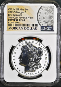 2023 s reverse proof morgan silver dollar ngc rp69 first releases        in hand