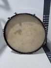 Vtg Snare Drum With Canvas Cover