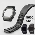 For Casio G-SHOCK DW5600 GWM5610 Stainless Steel Watch Band Strap Case Bezel