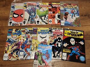 Web Of Spiderman 10 Comic Lot
