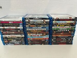Huge Blu-ray Lot (50) Movies Action Adventure Drama Comedy Horror VG