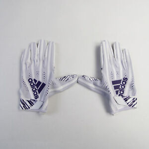 adidas Gloves - Receiver Men's White/Purple New with Tags