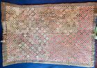 Antique Quilt Postage Stamp 1830-1880 Era Hand Quilted 6,402 Patch