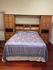 Amish style Austria wall bed made with solid wood with oak face, great condition