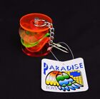 Lot 12 Paradise Toys SM Med Parrot Bird Acrylic Toy Rattle Cylinder 322 Caitec