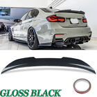 For 12-18 BMW F30 330i 335i F80 M3 Gloss Black HighKick PSM Style Trunk Spoiler (For: More than one vehicle)