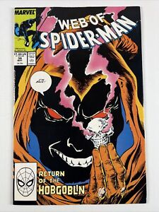 Web of Spider-Man #38 (1988) Hobgoblin | Marvel Comics