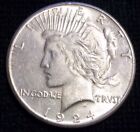 1924-S $1 Silver Peace Dollar ~XF, free shipping US