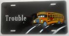 School Bus License Plate: 
