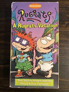 Nickelodeon Rugrats A Rugrats Vacation VHS Video Tape Orange -  TESTED