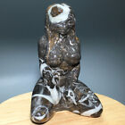 New Listing110g Natural Crystal.Chinese painting stone.Hand-carved. Exquisite Human Art.58
