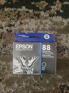 Epson 88 Black  Ink Cartridge Expired 8-2016