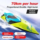 2.4Ghz RC Racing Boat 70KM/H High Speed Remote Control Boat For Adult Kids