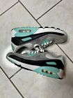 Nike Air Max 90 Turquoise White Gray Sneakers Shoes CD0490-104 Women's Size 8