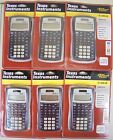 Lot Of 6 Texas Instruments TI-30X IIS 2-Line Scientific Calculator NEW