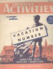 New ListingChildren's Activities June 1946 Vacation Number Games Puzzles Songs Stories