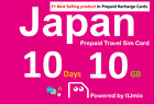 *Weekly speical* Japan Travel-Docomo IIJmio 10 days 10GB DATA SIM card