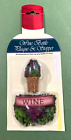 New ListingGrapes and Green Leaves Wine Bottle Stopper & Grapevine Bottle Plaque