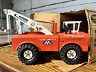 Vintage classic Mighty Tonka Tow Truck Double Boom Wrecker #3915 c1971 with Box