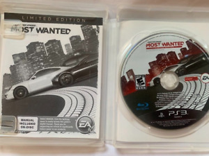 Need for Speed: Most Wanted - Limited Edition (Sony PlayStation 3/PS3) COMPLETE!