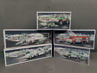 Hess Truck Lot of 5 New Trucks 2003, 2004 (40th Anniversary), 2005, 2006, 2007