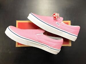 Super Cute Vans Pink and White Kids Size 4 Brand New in Box!
