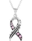 Montana Silversmiths Women's Feather Of Hope Necklace Silver