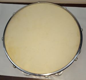 Vintage Tambourine Japan Nice 10 Inch Music Collect Instrument Great Condition