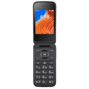 Tracfone TCL Flip 2, 16GB, Black - Prepaid Flip Phone (Locked)